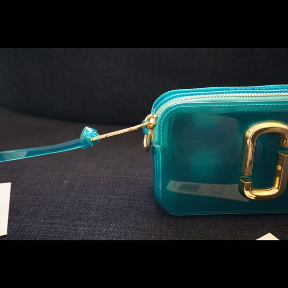 Marc Jacobs Jelly Snapshot in Turquoise Brand New - Picture 3 of 6